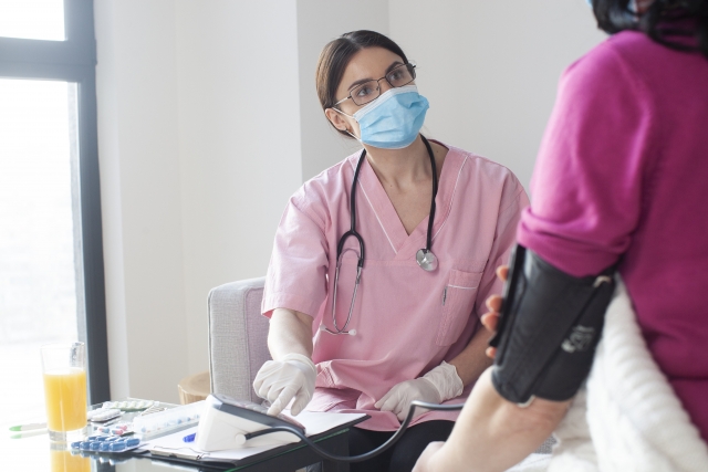 A client providing medical authorization to their physician